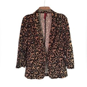 Love Scarlet - Animal Print Blazer size small